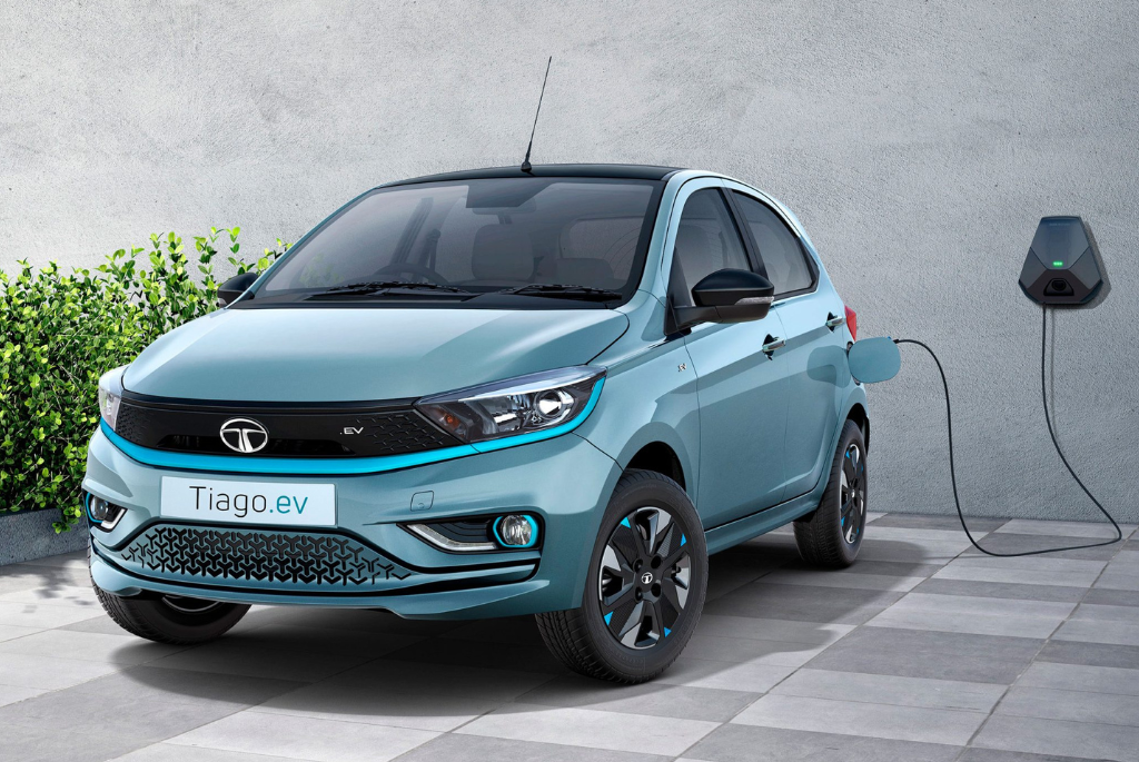 The Tiago EV - tata car