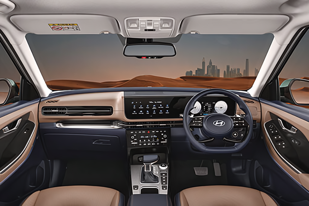 Hyundai Alcazar Facelift- Interior