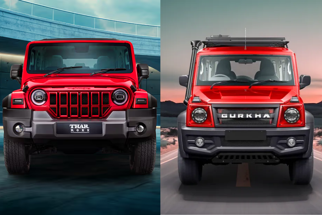 Force Gurkha vs Mahindra Thar