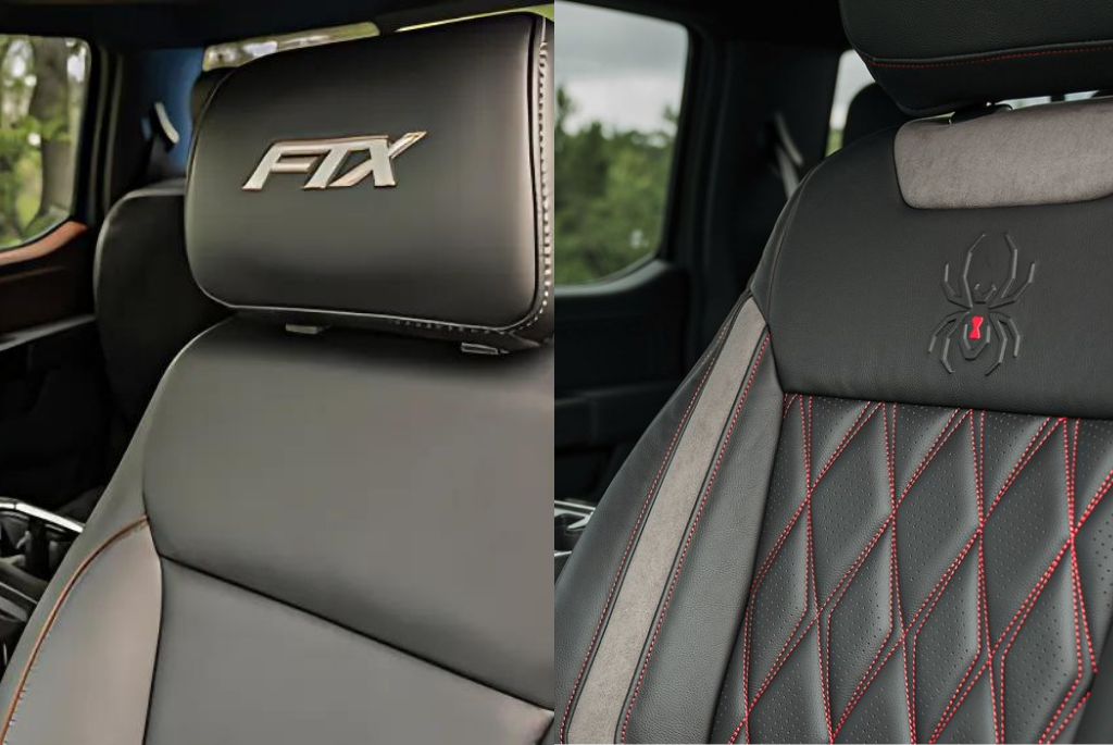 Ford Tuscany FTX vs. F-150 Black Widow - Interior