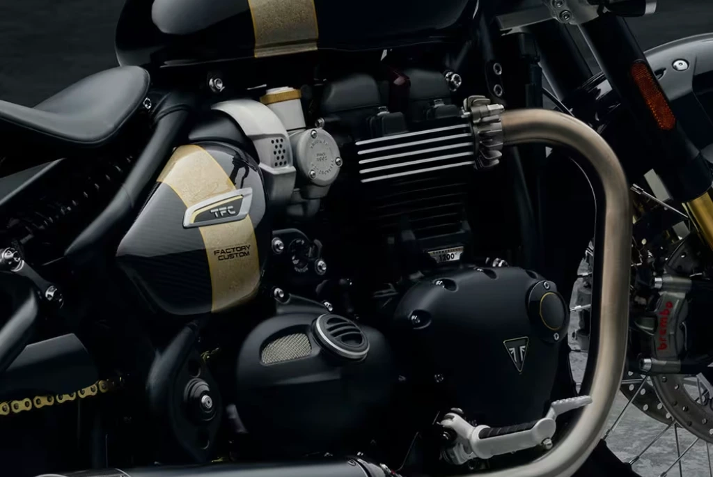 Triumph Bonneville Bobber TFC- Engine 