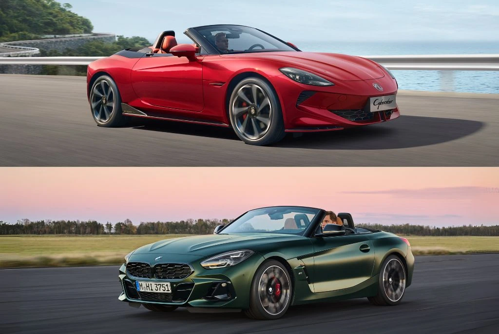 MG Cyberster & BMW Z4 Featured Image