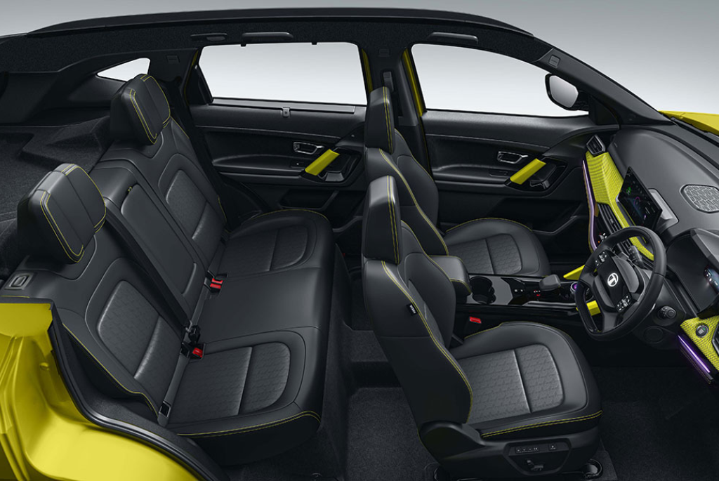 New Tata Harrier Interior- Spacious and Premium Cabin