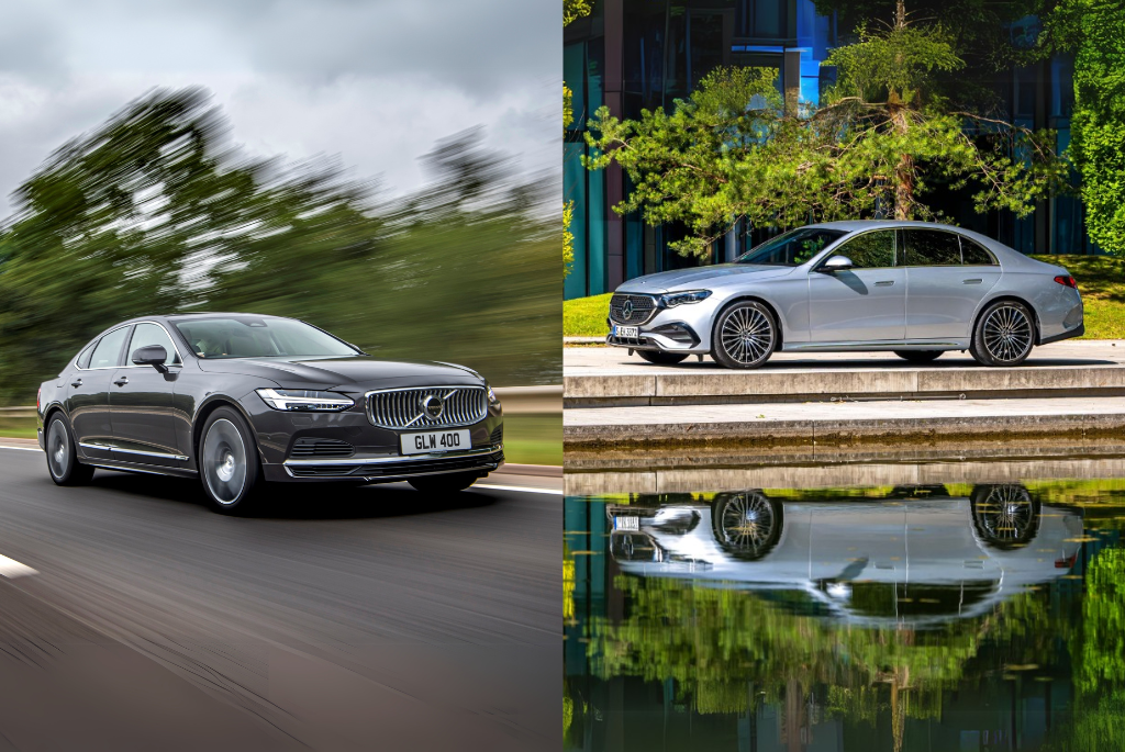 E220d Vs Volvo S90: Engine