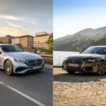 Audi A6 vs E220d