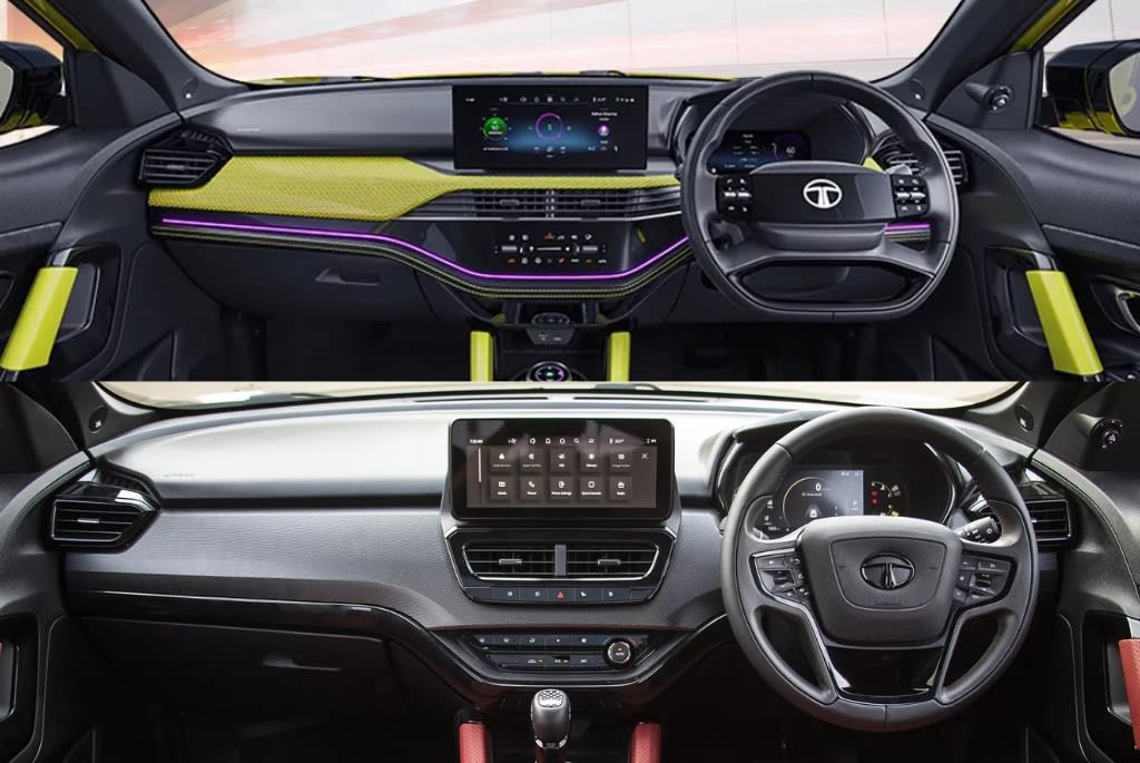 New Harrier vs Old Harrier Interior