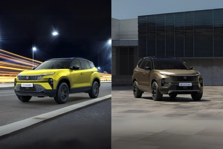 Tata Harrier vs. Safari Facelift