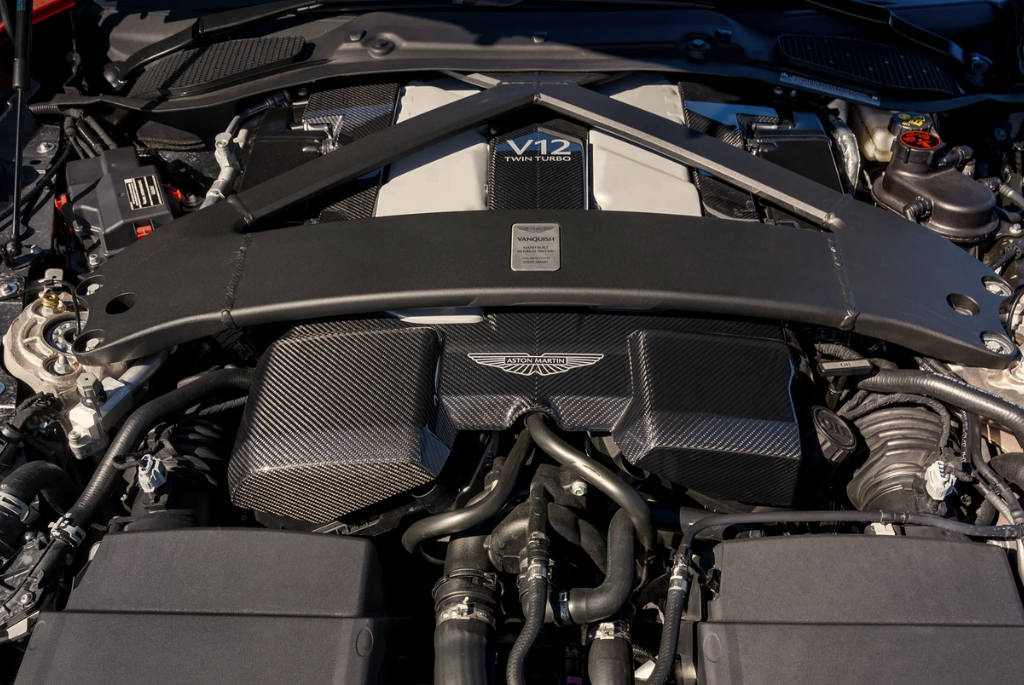 Aston Martin Vanquish Engine and Powertrain 