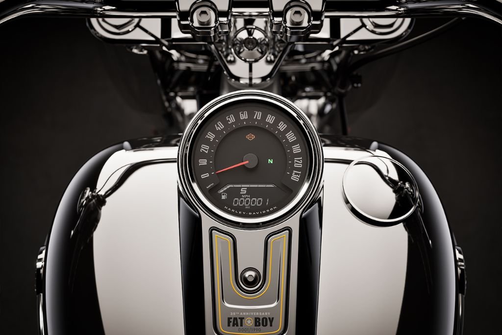 Harley-Davidson Fat Boy Gray Ghost