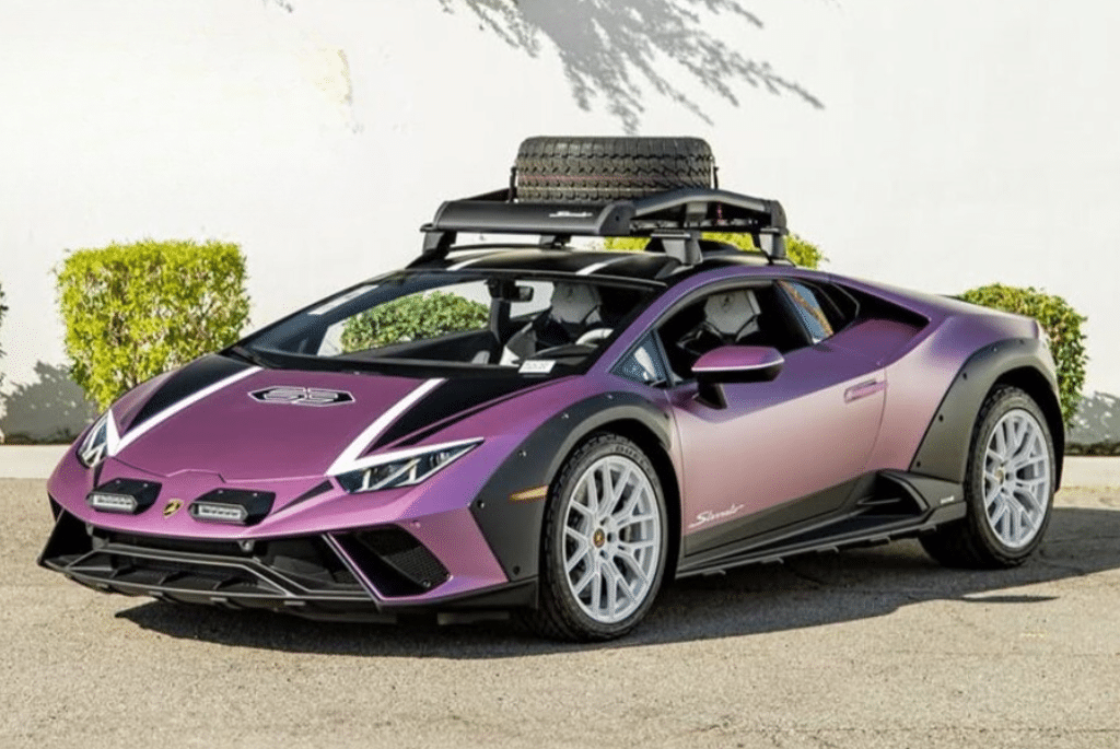 Travis Scott Car Collection-Lamborghini Huracán Sterrato