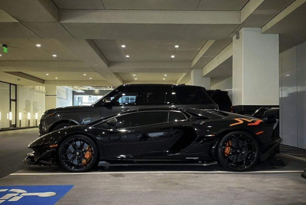 Travis Scott Car Collection-Lamborghini Aventador LP750-4 SV