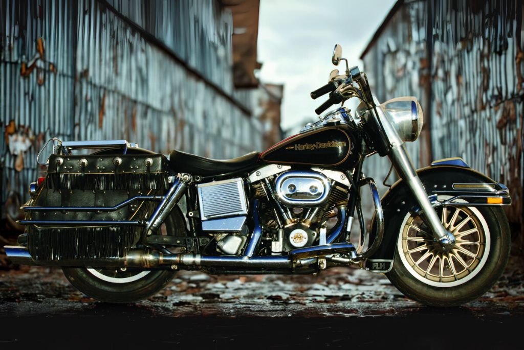 Keanu Reeves Car/Harley-Davidson Shovelhead (1984)