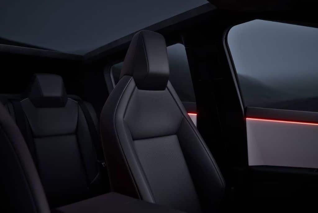 Tesla Cybertruck Interior
