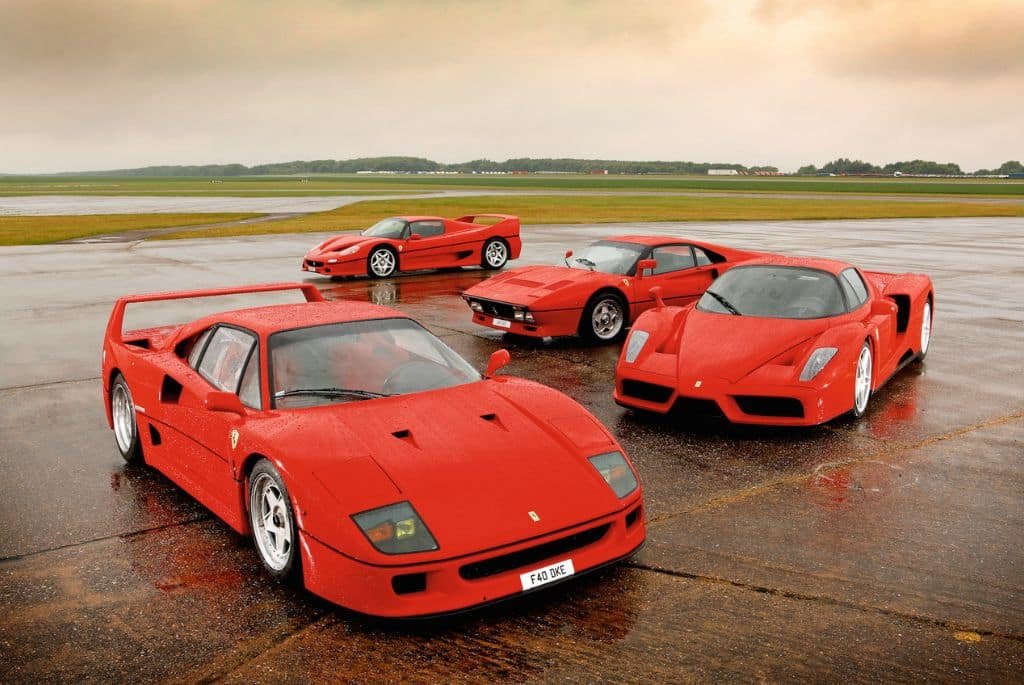 Ferrari F40 and Ferrari F50: Sultan of Brunei car collection