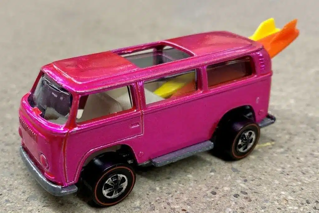 1969 Pink Rear-Loading Volkswagen Beach Bomb